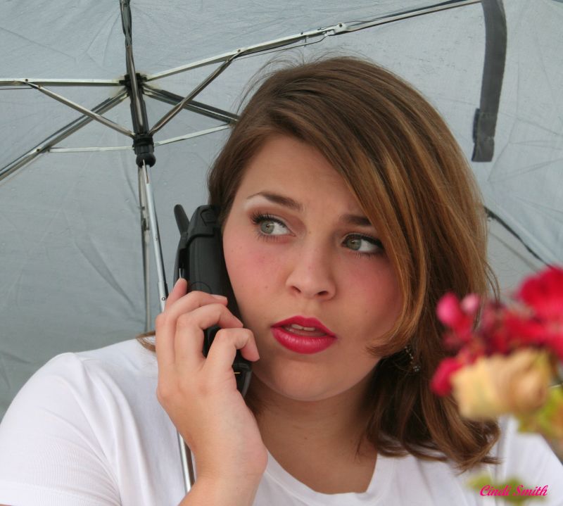 ASHLEY ON THE PHONE