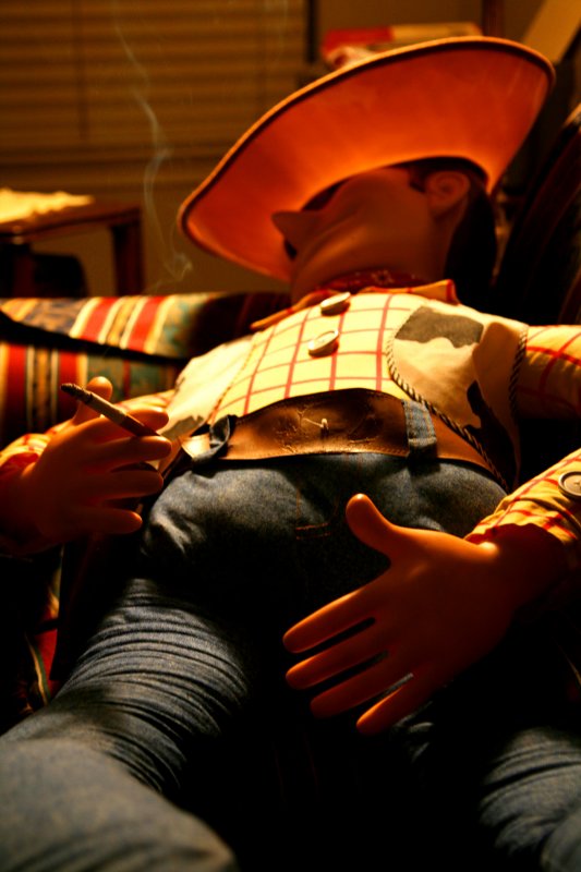 BIG WOODY IS SMOKIN