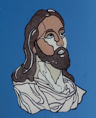 JESUS ETCHING