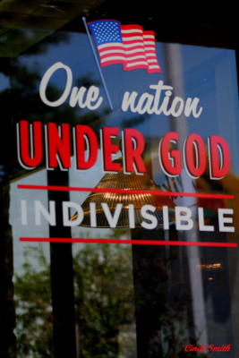 ONE NATION UNDER GOD INDIVISIBLE