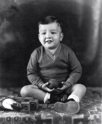 MY DAD AT ABOUT 3 YEARS OLD