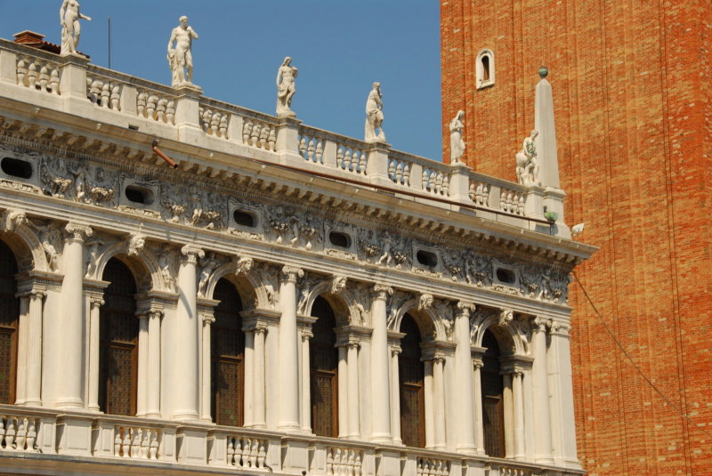 Decorations on the Libreria Marciana