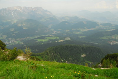 A view from the Kehlsteinhaus