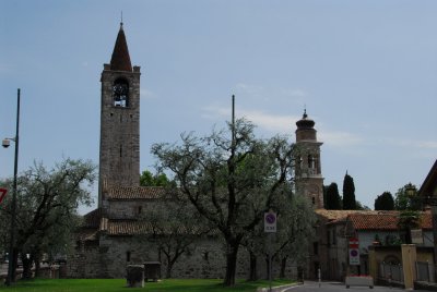 The Church of San Servero in Bardolino at Lake Garda.