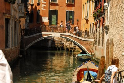 A typical road in Venice
