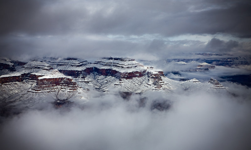 Grand Canyon Peeking Through