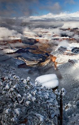 Grand Canyon Snowy Overlook