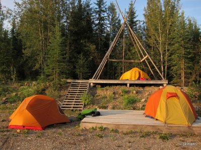 Petitot River Camp, NT