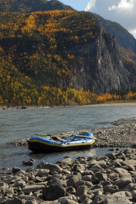 Painted Canyon, South Nahanni River