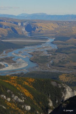 Views of the South Nahanni River from  Scow Creek Area