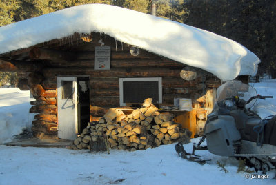 Redfern Snowmobile Cabin