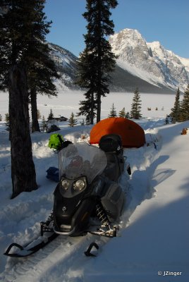 Our camp on Redfern Lake