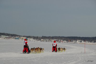 Three Forts Sled Dog Race, Fort Chipewyan