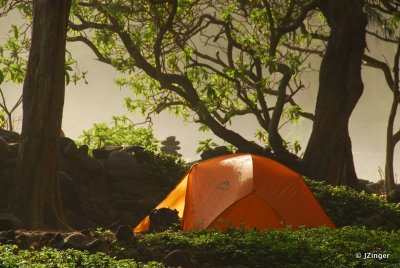 Waimanu Bay Camp Site