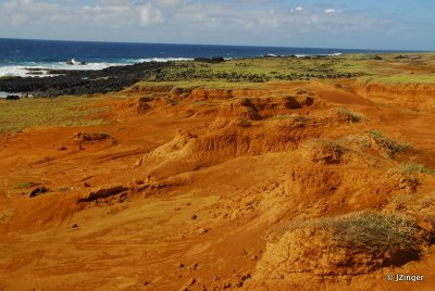 On route to Green Sand Beach