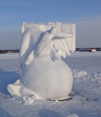 Snow Sculpture, Yellowknife