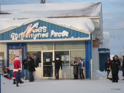Santa comes to town, Fort Simpson