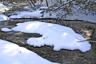 Poole Creek Winter Scene