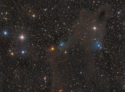 VDB 149, VDB 150, LDN 1235 in Cepheus