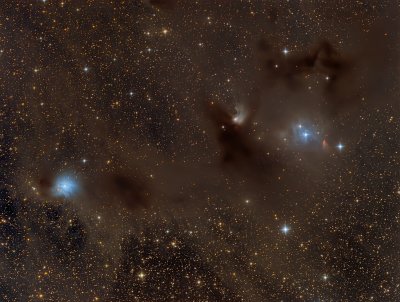 Chameleon Cloud Complex - IC 2631, Be 144, Ced 110, Ced 111, HH 49, HH 50, GN11.07.3 (Chemeleon Infrared Nebula), PGC32994