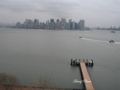 Manhattan from Island