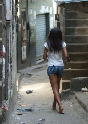 rio de janeiro, favela la rocinha