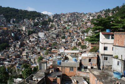 rio de janeiro, favela la rocinha