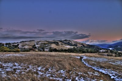 Russian Ridge in Winter Dress