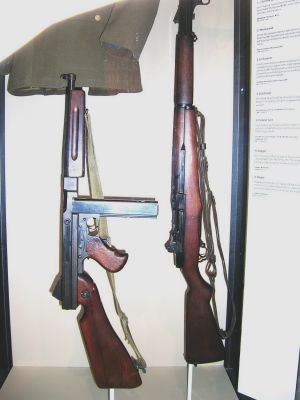 M1A1 Thompson and M1 Garand