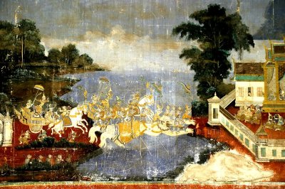 2047  Mural at the Grounds of the Royal Palace
