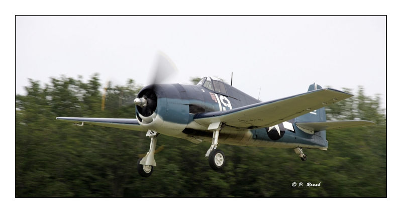 Hellcat F-6F at take-off