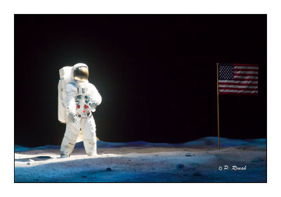 US Flag on the moon - 2881