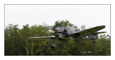 Me Bf-109G-6 gearing up
