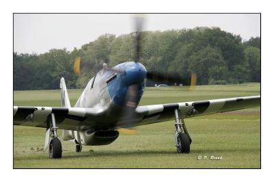 P-51C at landing
