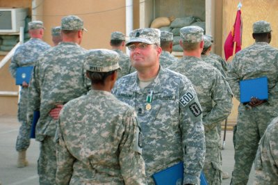 Award Ceremony at FOB