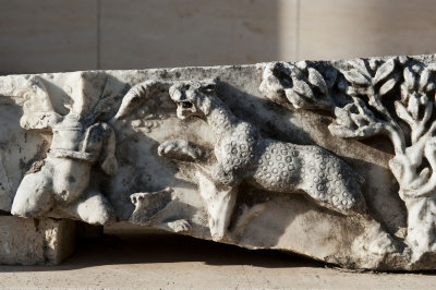 Frieze of frons pulpiti from Perge's theatre