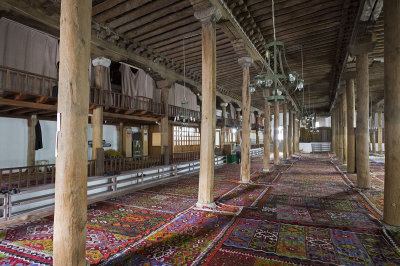 Kilims used in mosques