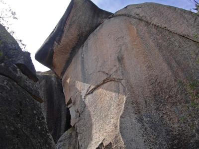 Buddha on the rock