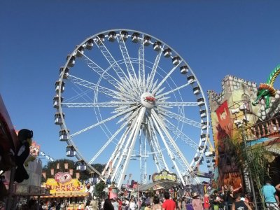 Ferris Wheel Must Have Been at Least  200' High