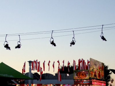 The People Mover in Silhouette