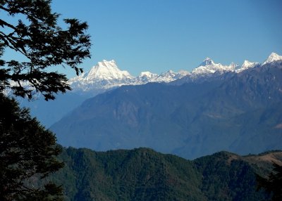 Part of the Bhutan Himalayas