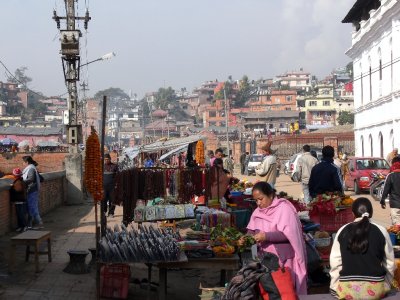 Street Scene in Kathmandu