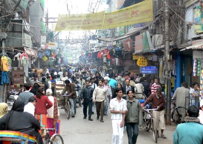 Some Street Scenes in Delhi