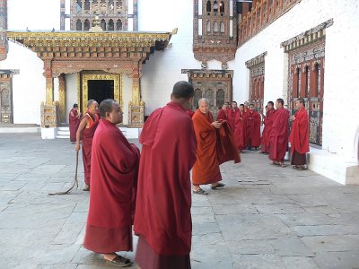 The Whip is Actually Used When a Monk Violates a Rule