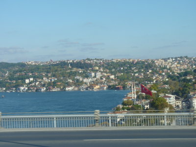 20 Crossing the Bosphorus Bridge to Asia.JPG