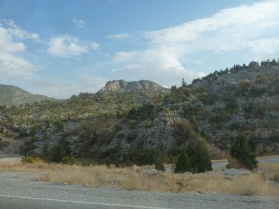 The Drive From Konya to Antalya - Nov 11, 2011