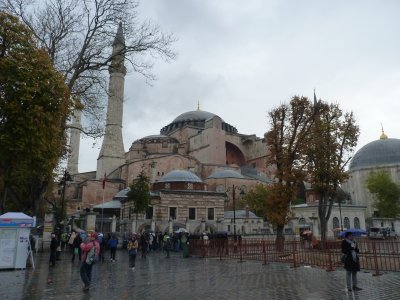 The Haghia Sophia in Istanbul - Nov 17, 2011