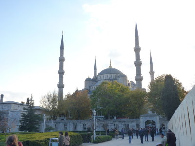 The Blue Mosque in Istanbul - Nov 18, 2011