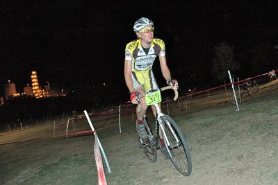 Nathaniel at  TNX cyclocross race in Dallas