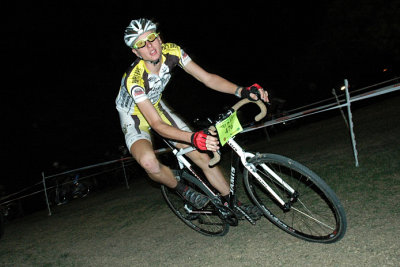 Nathaniel at TNX cyclocross race in Dallas